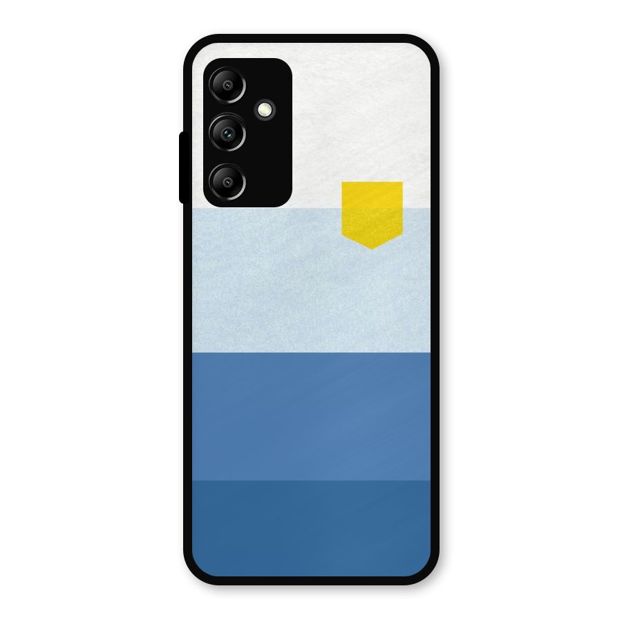 Pocket Stripes. Metal Back Case for Galaxy A14 5G