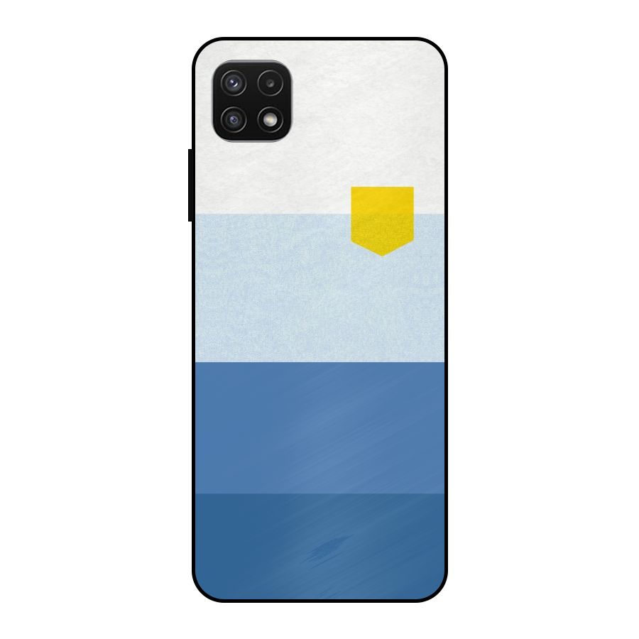 Pocket Stripes. Metal Back Case for Galaxy A22 5G