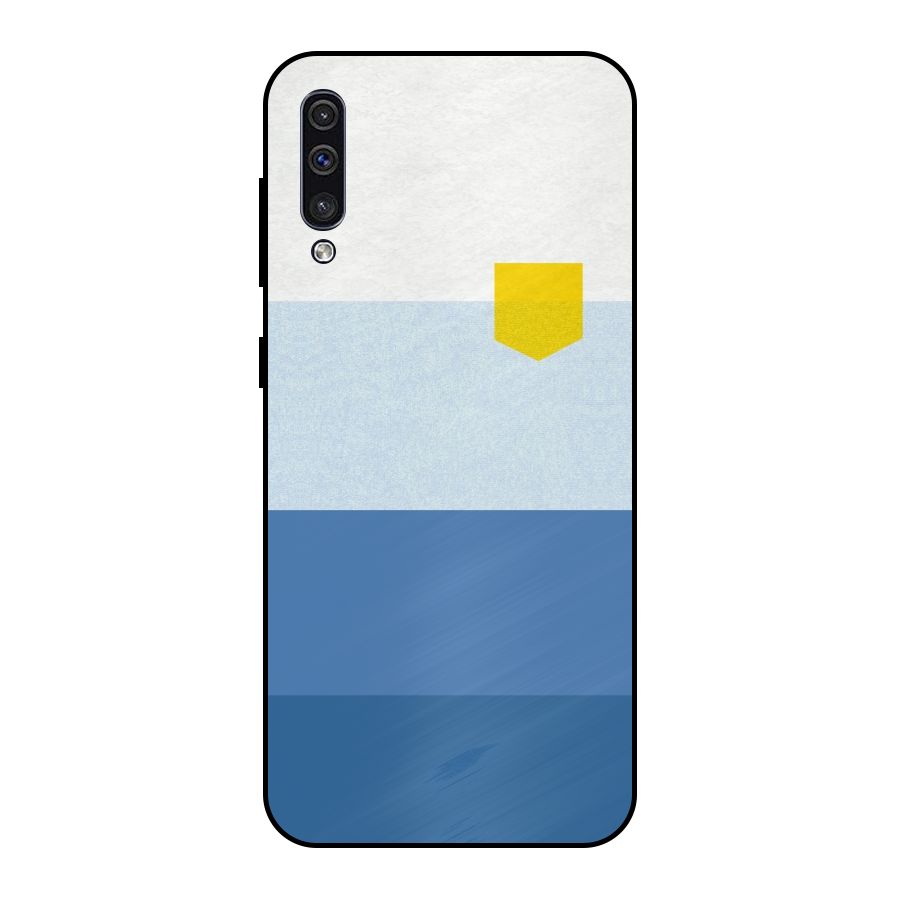 Pocket Stripes. Metal Back Case for Galaxy A30s