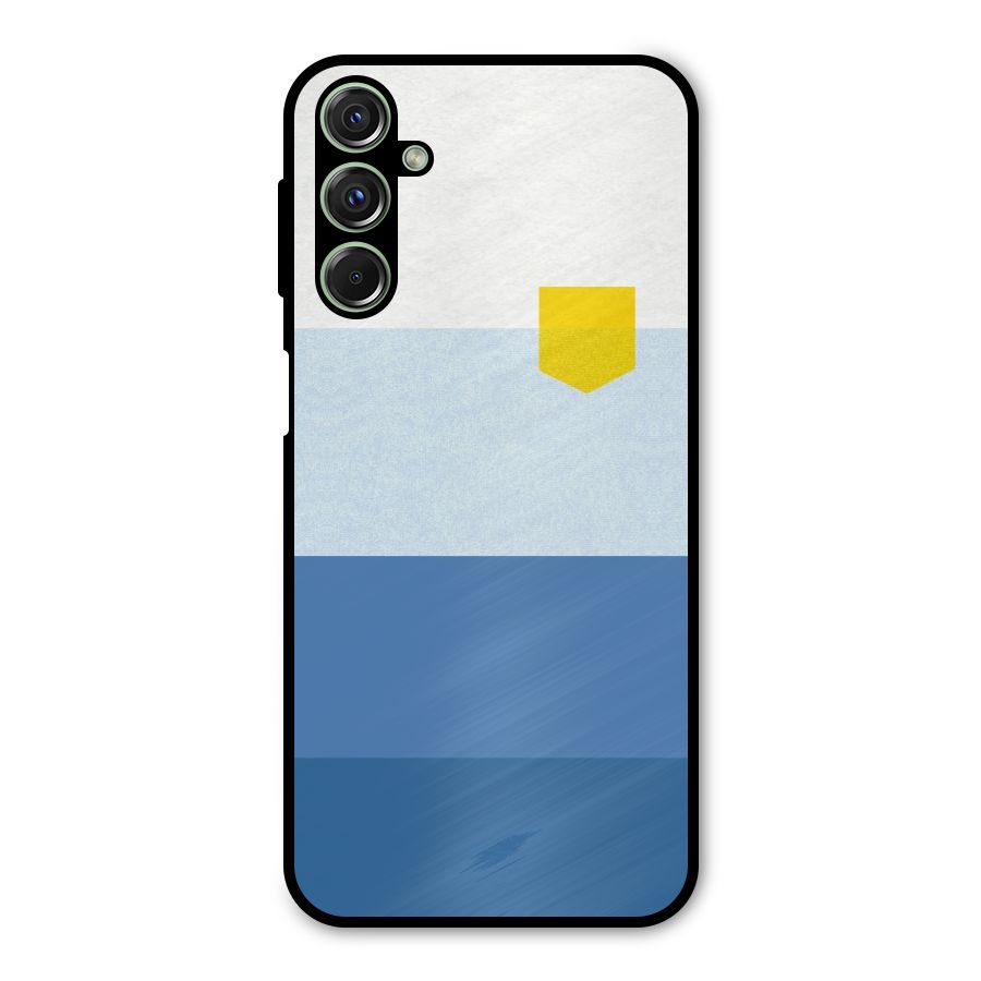 Pocket Stripes. Metal Back Case for Galaxy F34