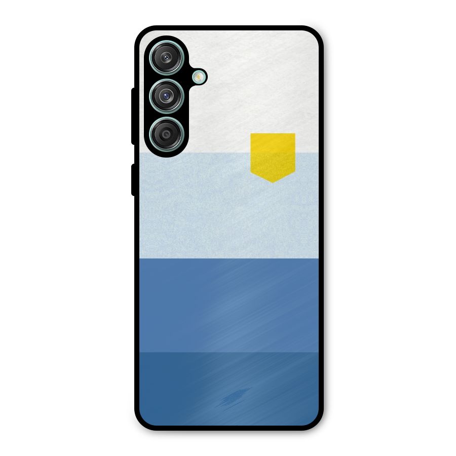 Pocket Stripes. Metal Back Case for Galaxy M55 5G
