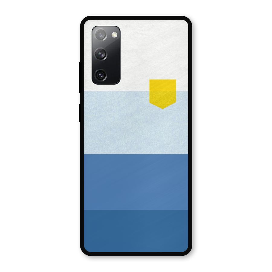 Pocket Stripes. Metal Back Case for Galaxy S20 FE 5G