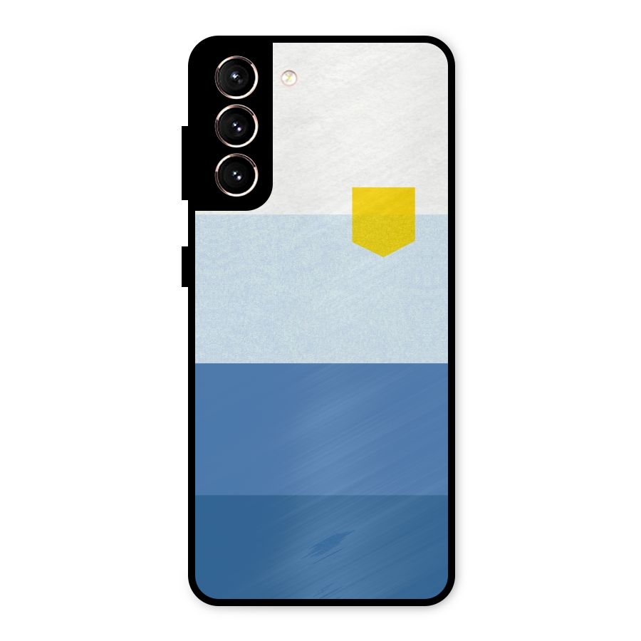 Pocket Stripes. Metal Back Case for Galaxy S21 5G
