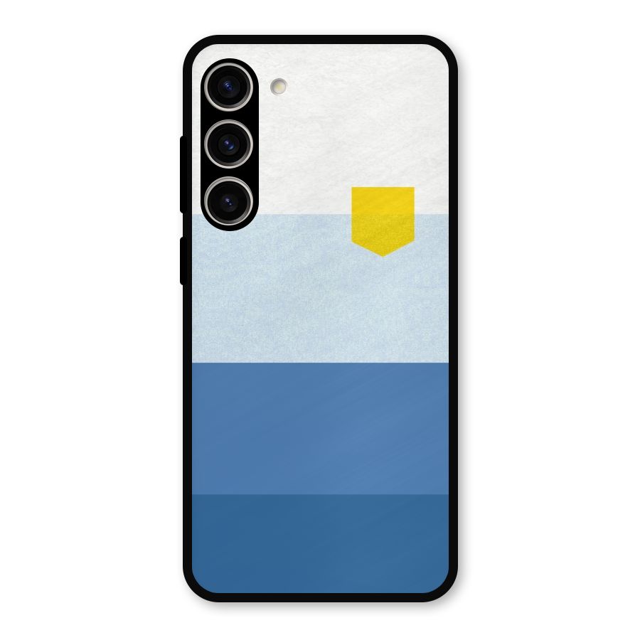 Pocket Stripes. Metal Back Case for Galaxy S23 Plus