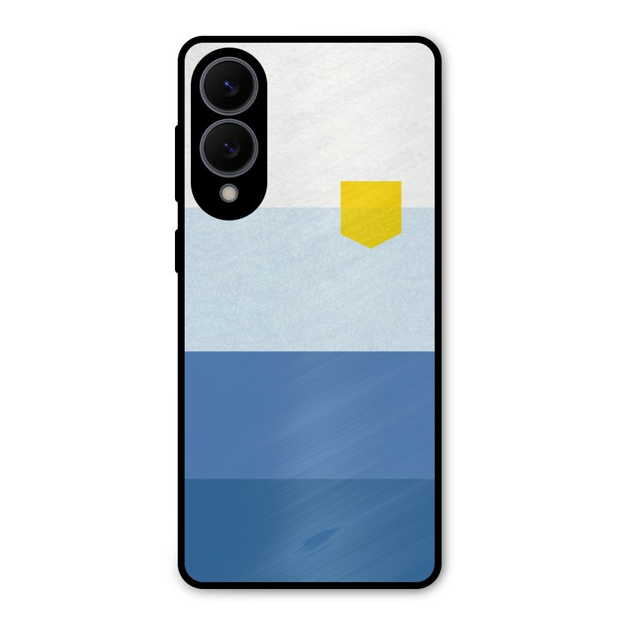 Pocket Stripes. Metal Back Case for Galaxy S25 Edge
