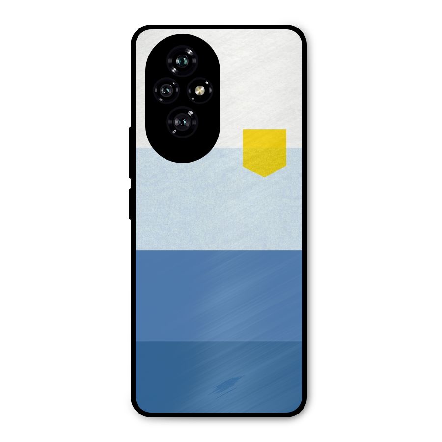 Pocket Stripes. Metal Back Case for Honor 200