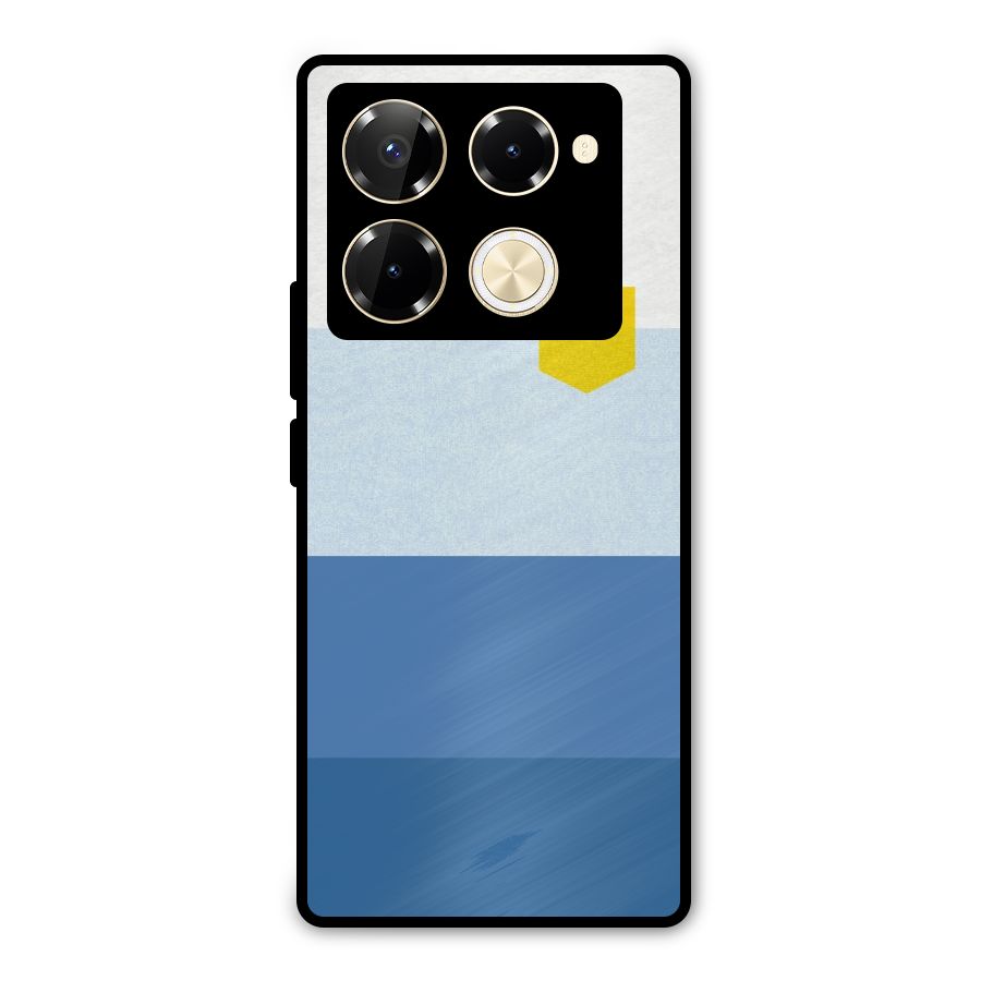 Pocket Stripes. Metal Back Case for Infinix Note 40 Pro Plus