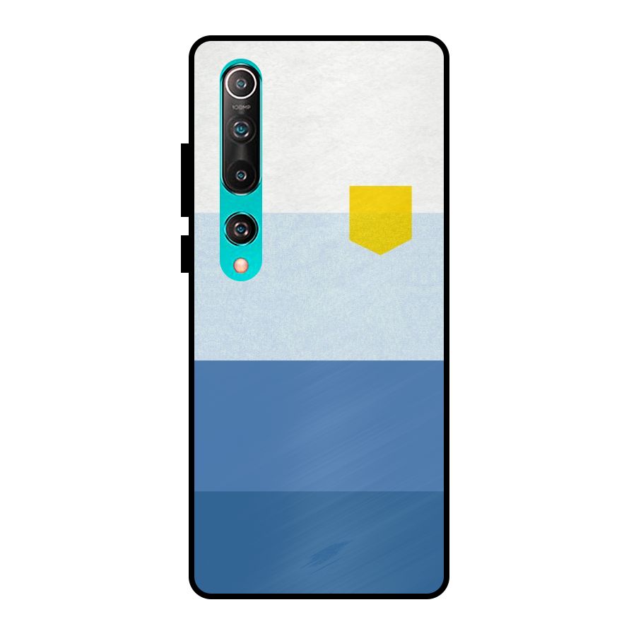 Pocket Stripes. Metal Back Case for Mi 10