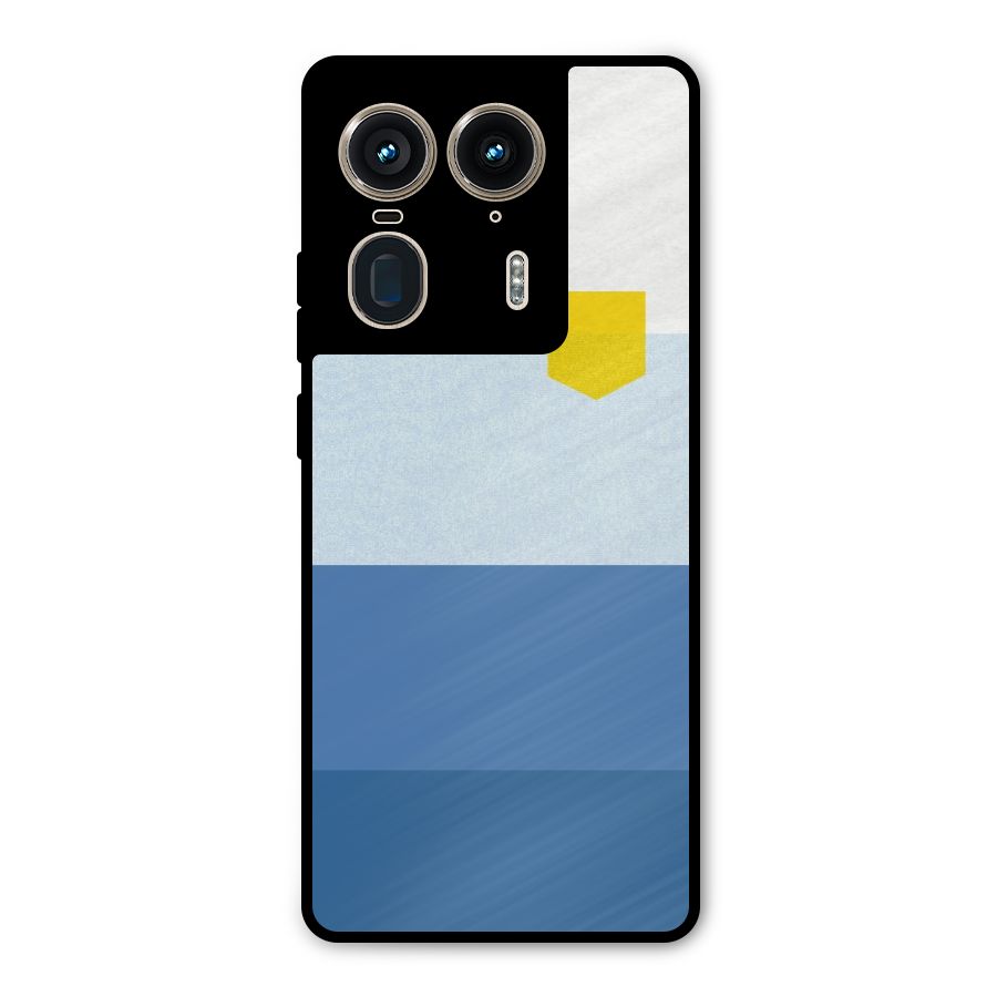 Pocket Stripes. Metal Back Case for Motorola Edge 50 Ultra