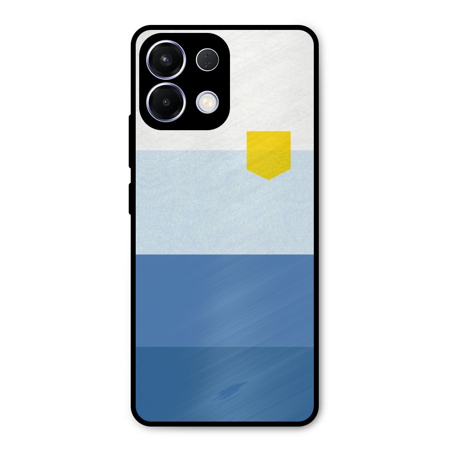 Pocket Stripes. Metal Back Case for Oppo K13