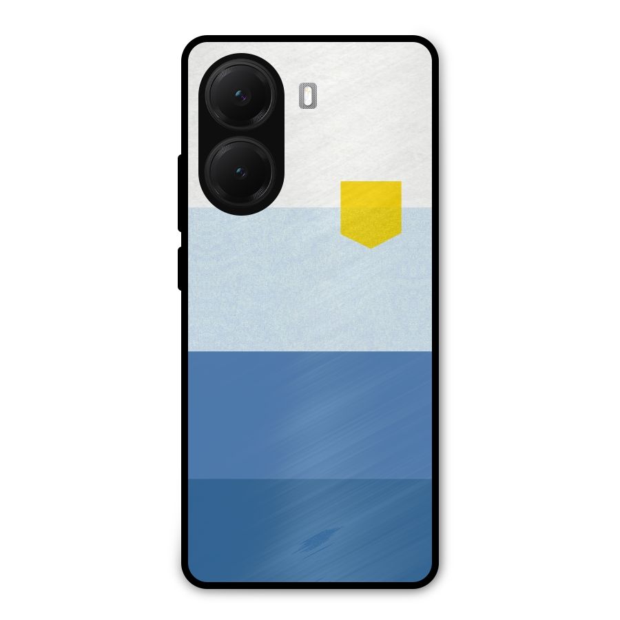 Pocket Stripes. Metal Back Case for Poco X7 Pro