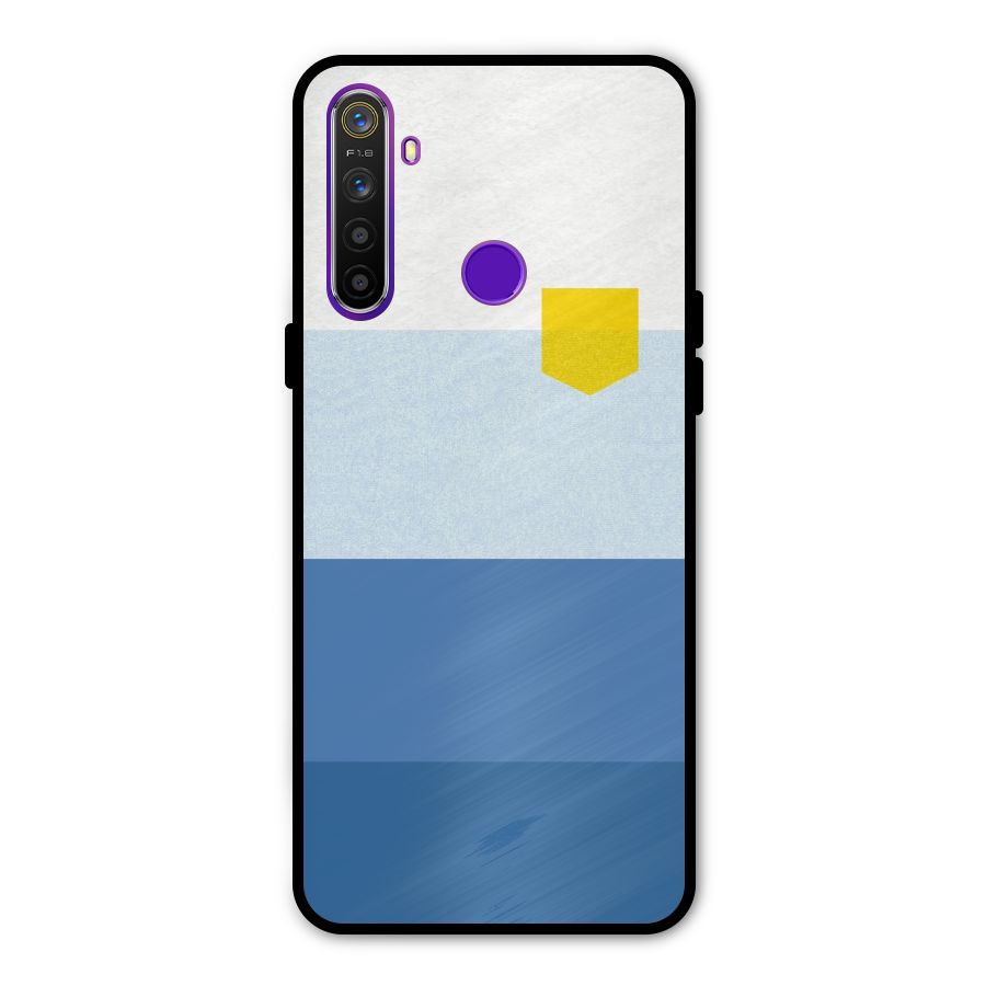 Pocket Stripes. Metal Back Case for Realme 5