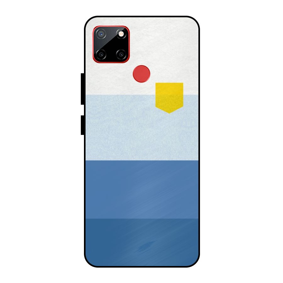Pocket Stripes. Metal Back Case for Realme C12