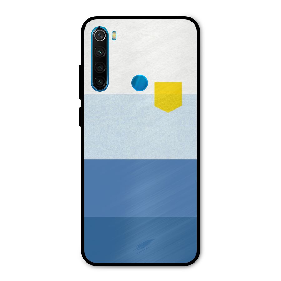 Pocket Stripes. Metal Back Case for Redmi Note 8