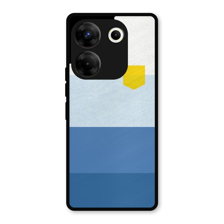 Pocket Stripes. Metal Back Case for Tecno Camon 20