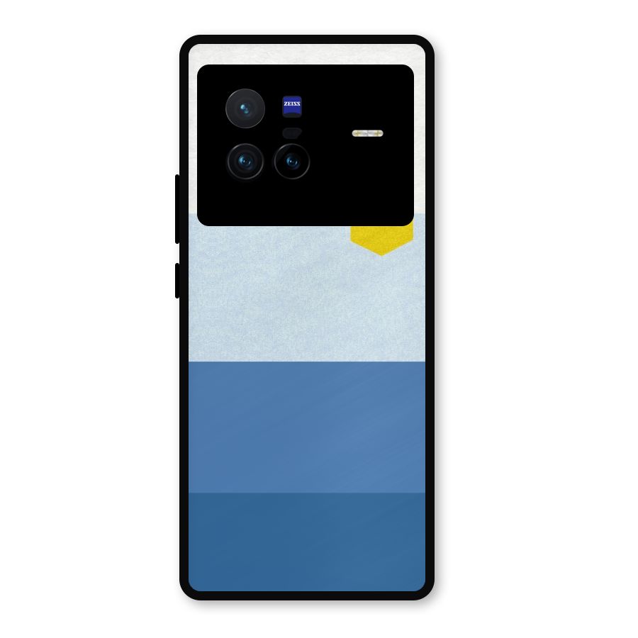 Pocket Stripes. Metal Back Case for Vivo X80