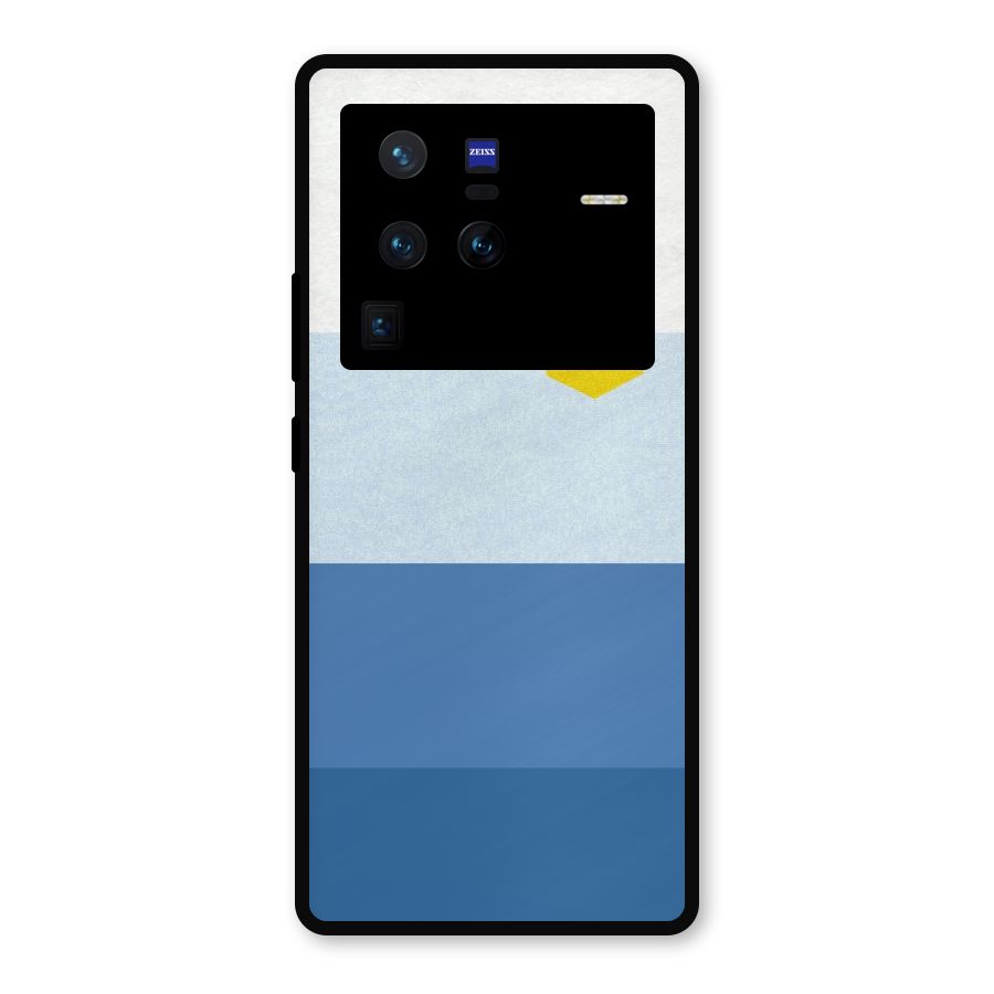 Pocket Stripes. Metal Back Case for Vivo X80 Pro