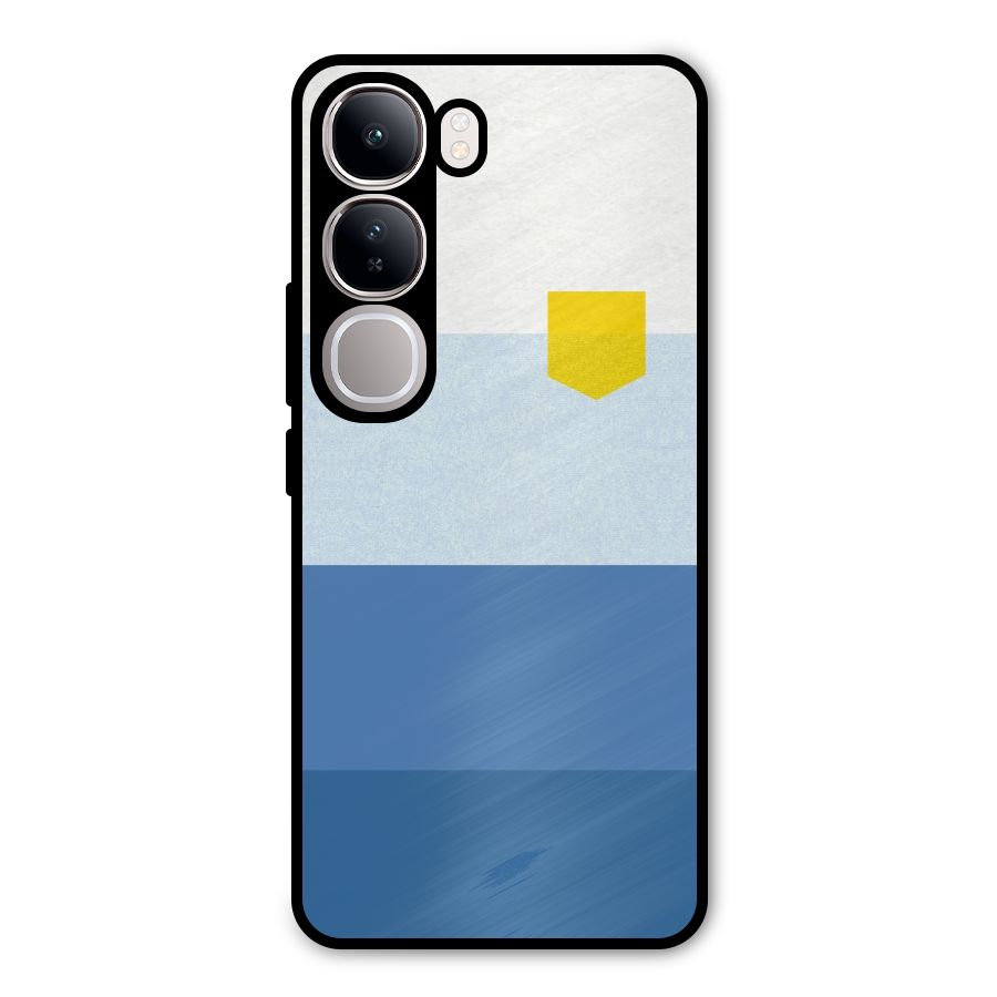 Pocket Stripes. Metal Back Case for Vivo Y300