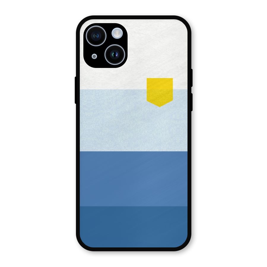 Pocket Stripes. Metal Back Case for iPhone 14