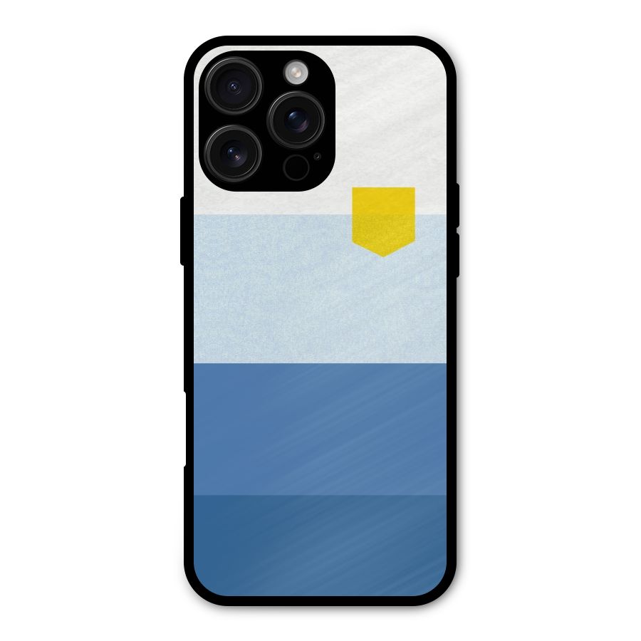 Pocket Stripes. Metal Back Case for iPhone 16 Pro Max