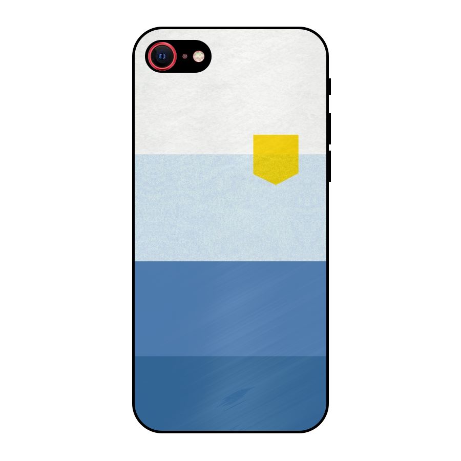 Pocket Stripes. Metal Back Case for iPhone 7