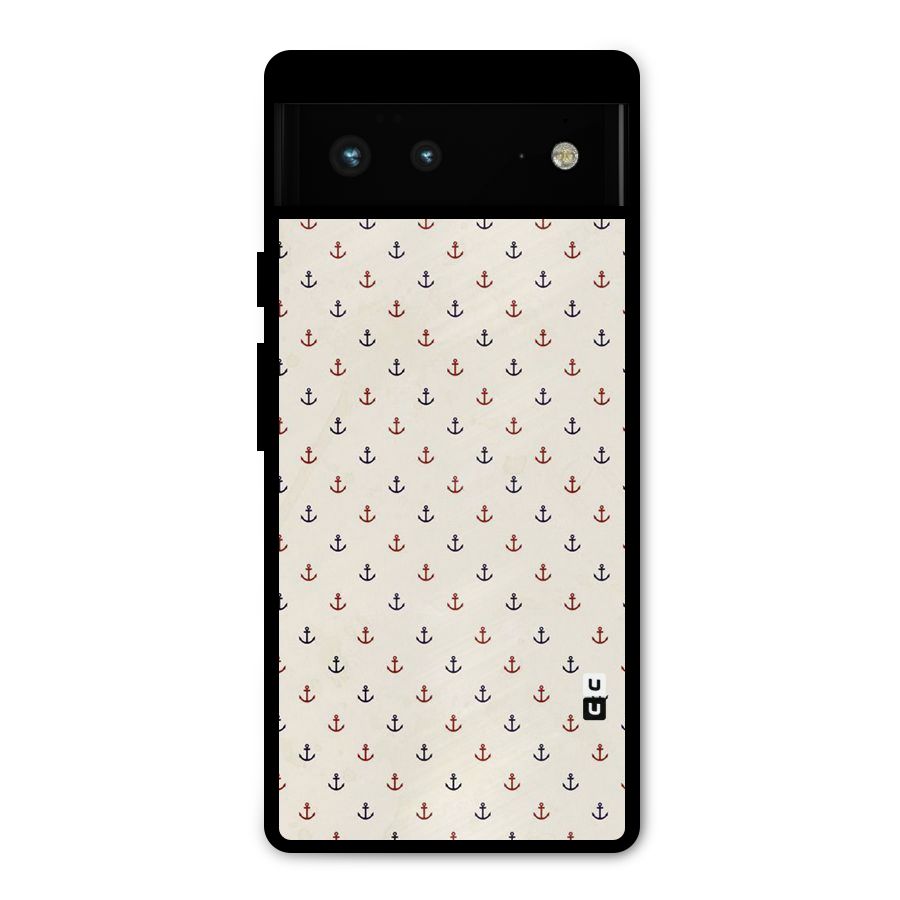 Polka Anchor Metal Back Case for Google Pixel 6