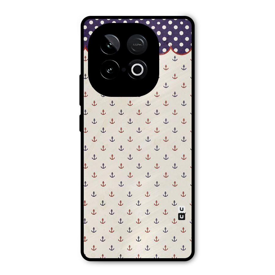 Polka Anchor Metal Back Case for iQOO Neo 10