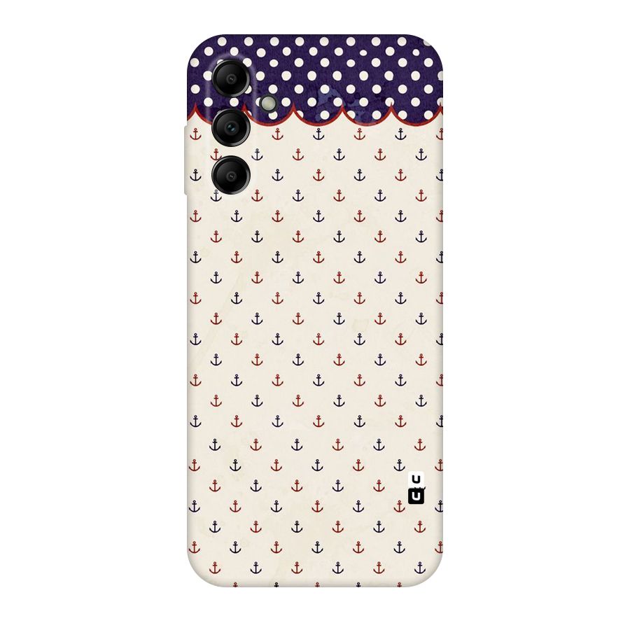 Polka Anchor Original Polycarbonate Back Case for Galaxy A14 5G