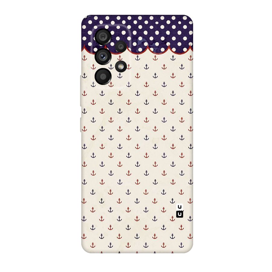 Polka Anchor Original Polycarbonate Back Case for Galaxy A53 5G