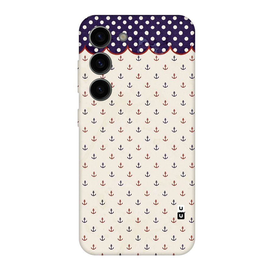 Polka Anchor Original Polycarbonate Back Case for Galaxy S23