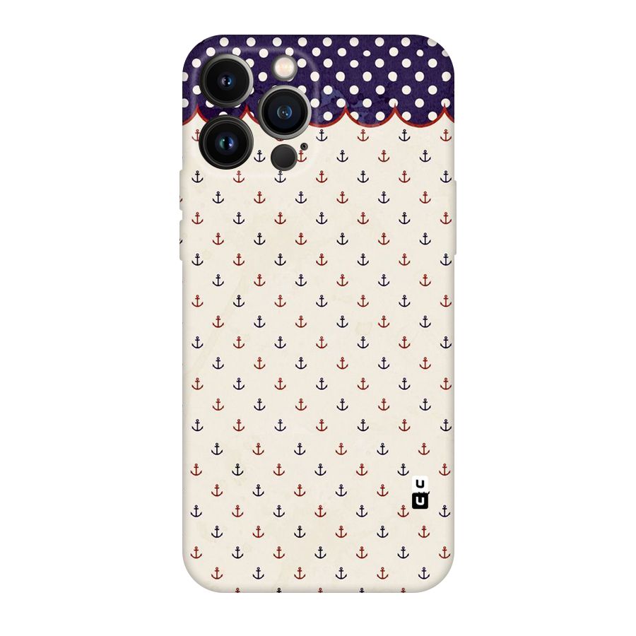 Polka Anchor Original Polycarbonate Back Case for iPhone 13 Pro Max