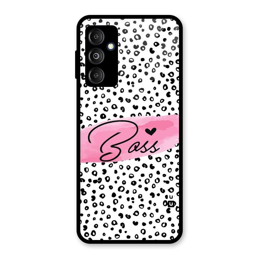 Polka Boss Glass Back Case for Galaxy M14 5G