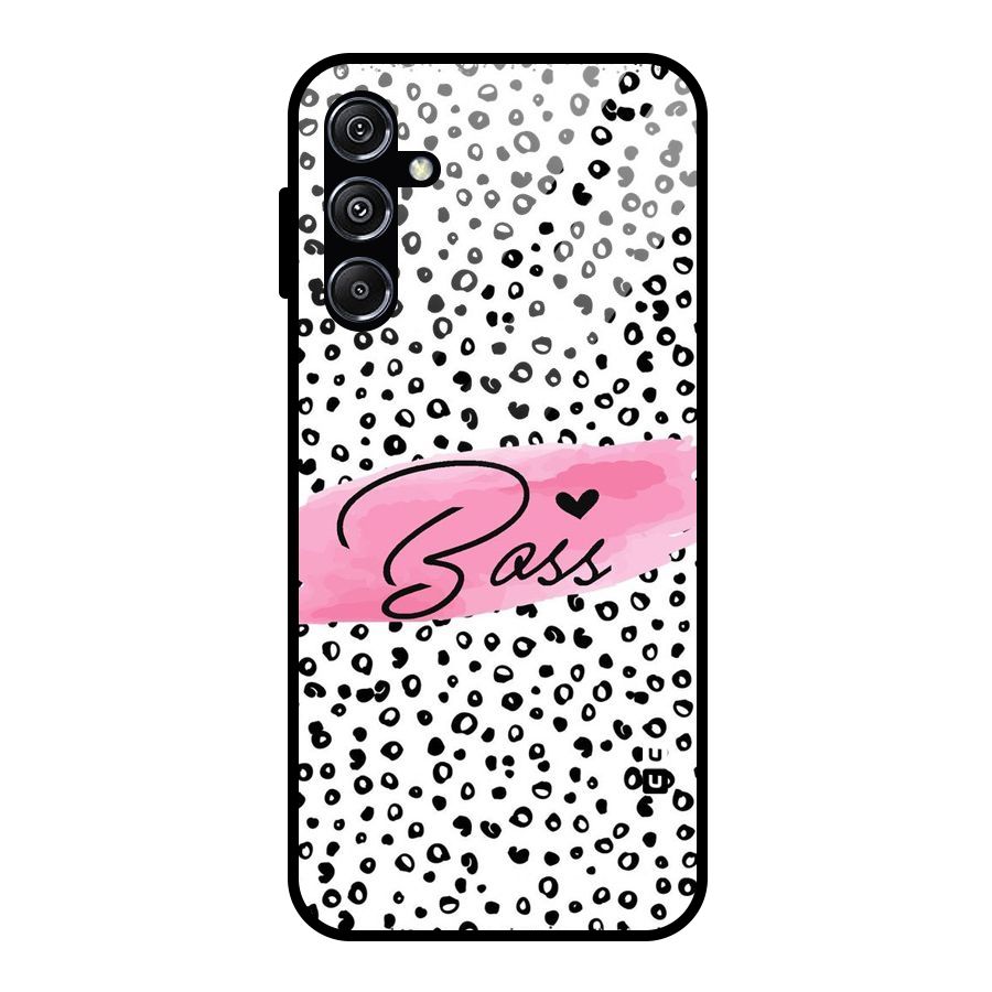 Polka Boss Glass Back Case for Galaxy M34 5G