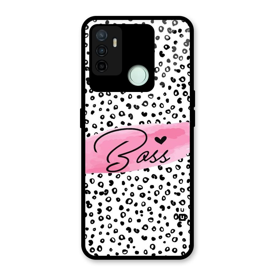 Polka Boss Glass Back Case for Oppo A53