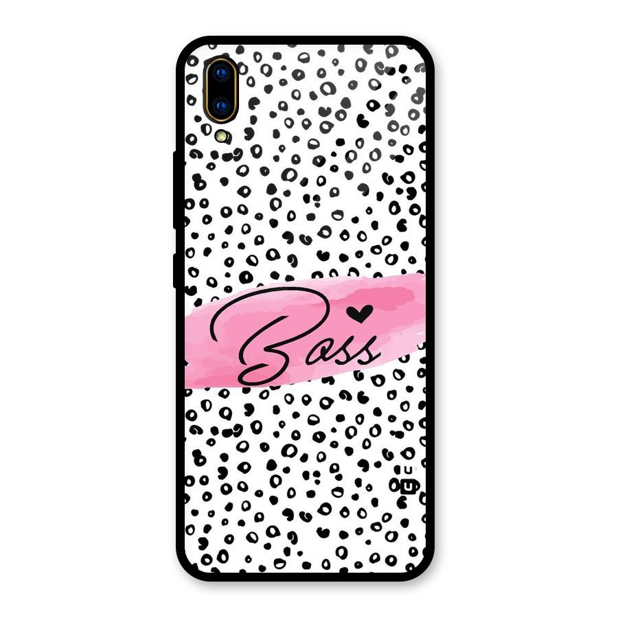 Polka Boss Glass Back Case for Vivo V11 Pro