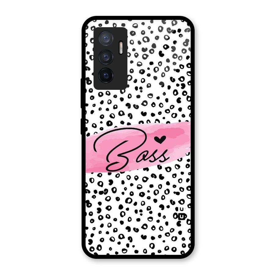 Polka Boss Glass Back Case for Vivo V23e