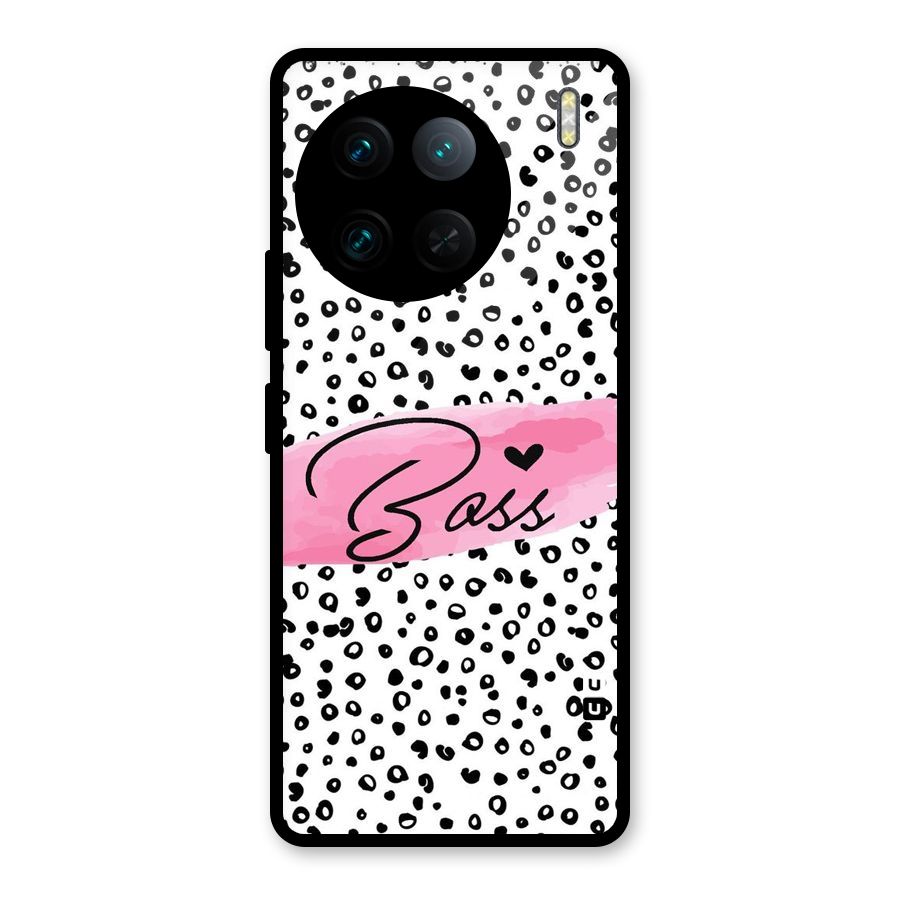 Polka Boss Glass Back Case for Vivo X90 Pro