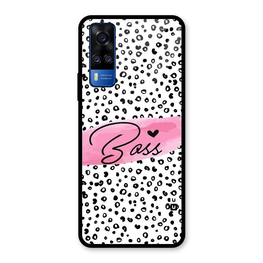 Polka Boss Glass Back Case for Vivo Y31