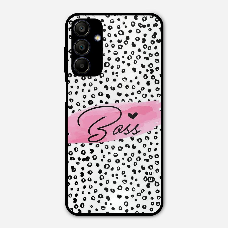 Polka Boss Metal Back Case for Galaxy A15 5G