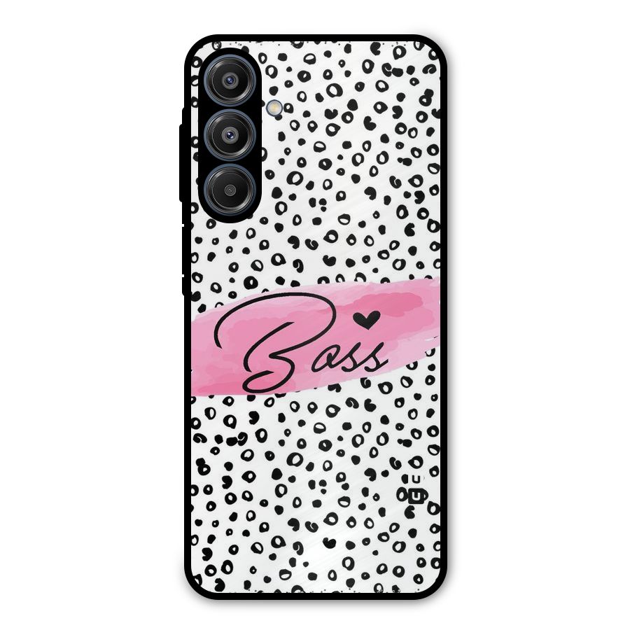 Polka Boss Metal Back Case for Galaxy A16 5G