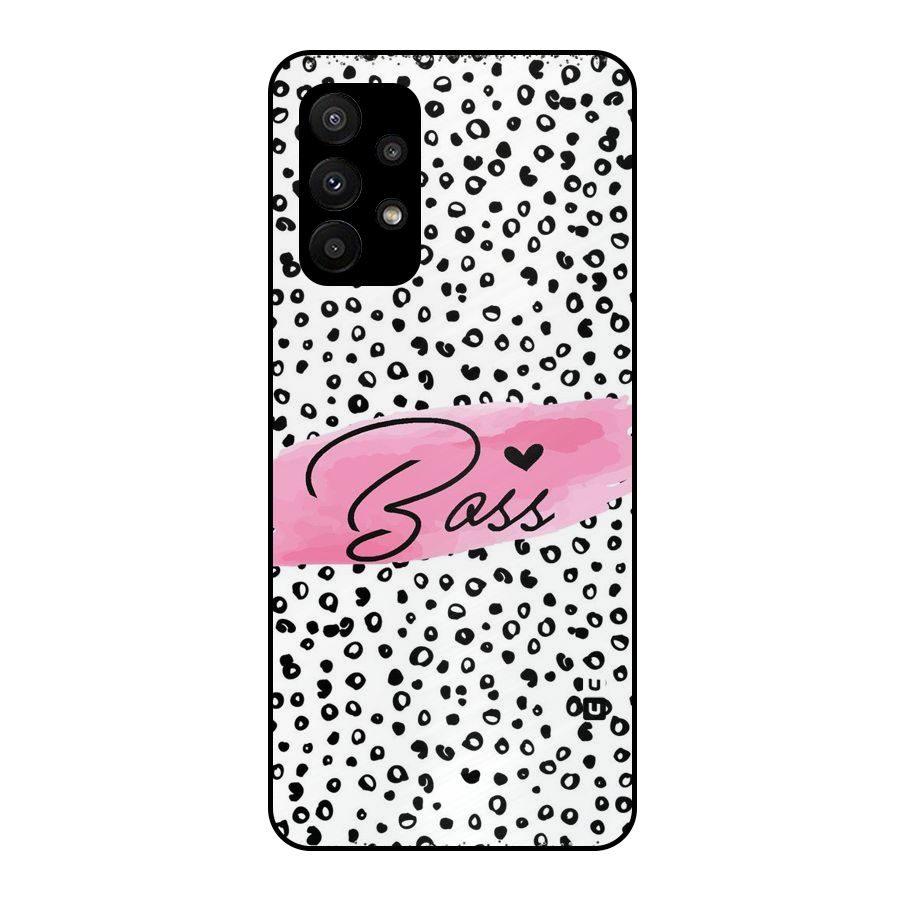 Polka Boss Metal Back Case for Galaxy A23