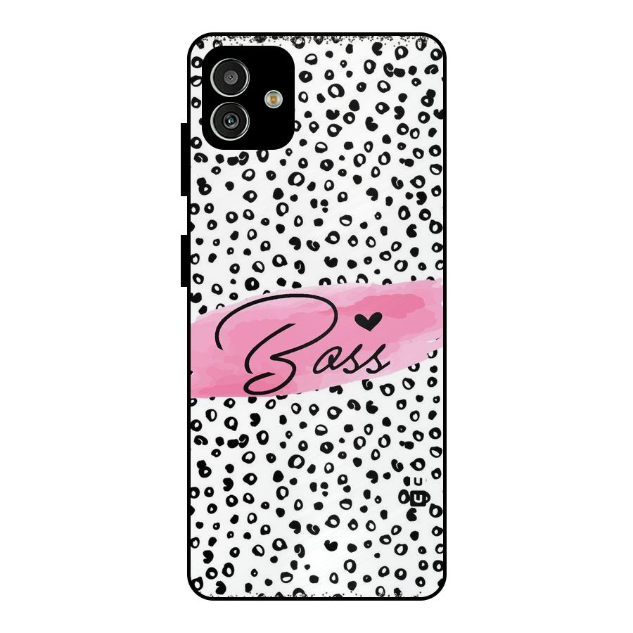 Polka Boss Metal Back Case for Galaxy M13 5G