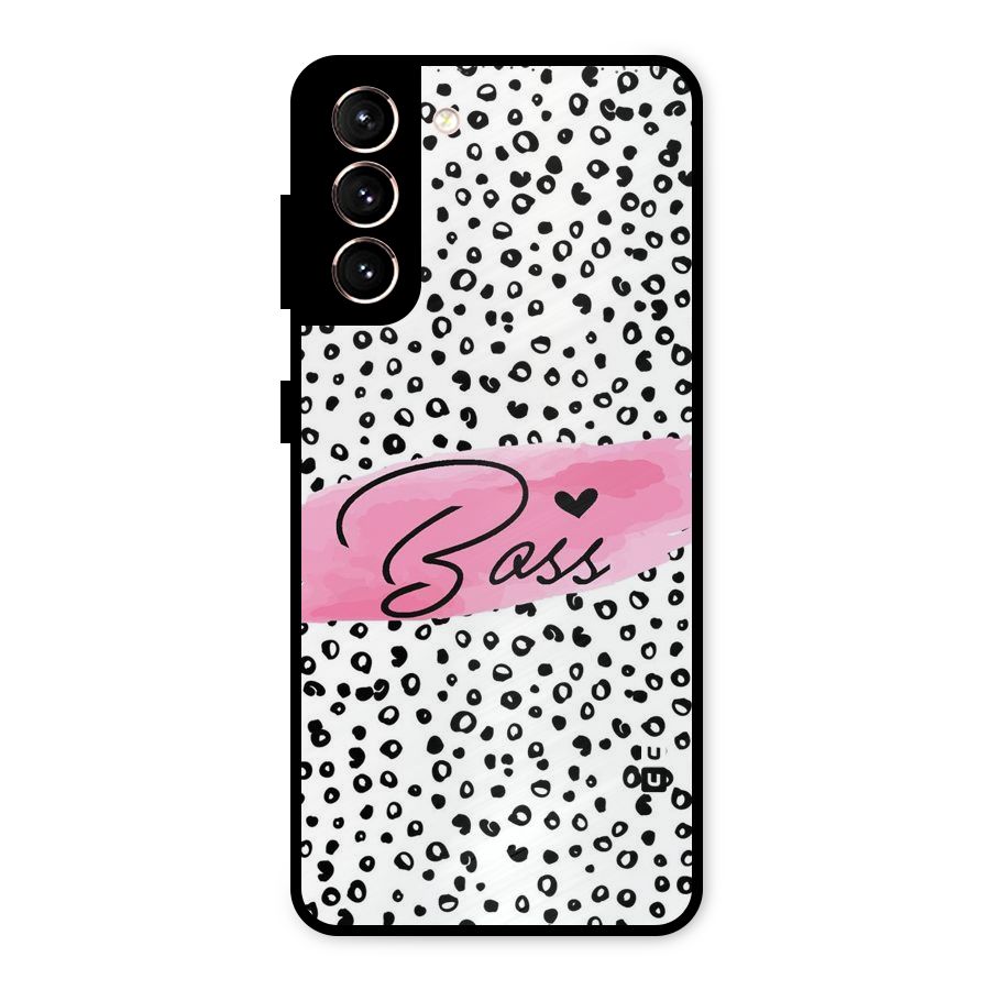 Polka Boss Metal Back Case for Galaxy S21 5G