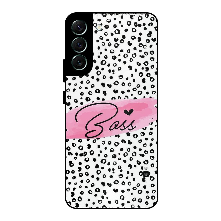 Polka Boss Metal Back Case for Galaxy S22 Plus 5G