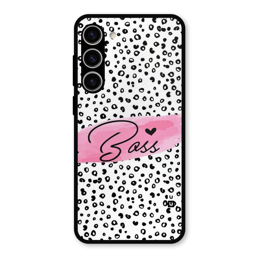 Polka Boss Metal Back Case for Galaxy S23 Plus