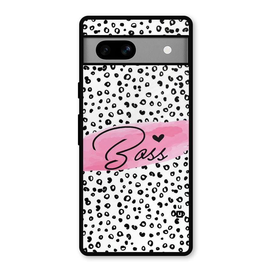 Polka Boss Metal Back Case for Google Pixel 7a