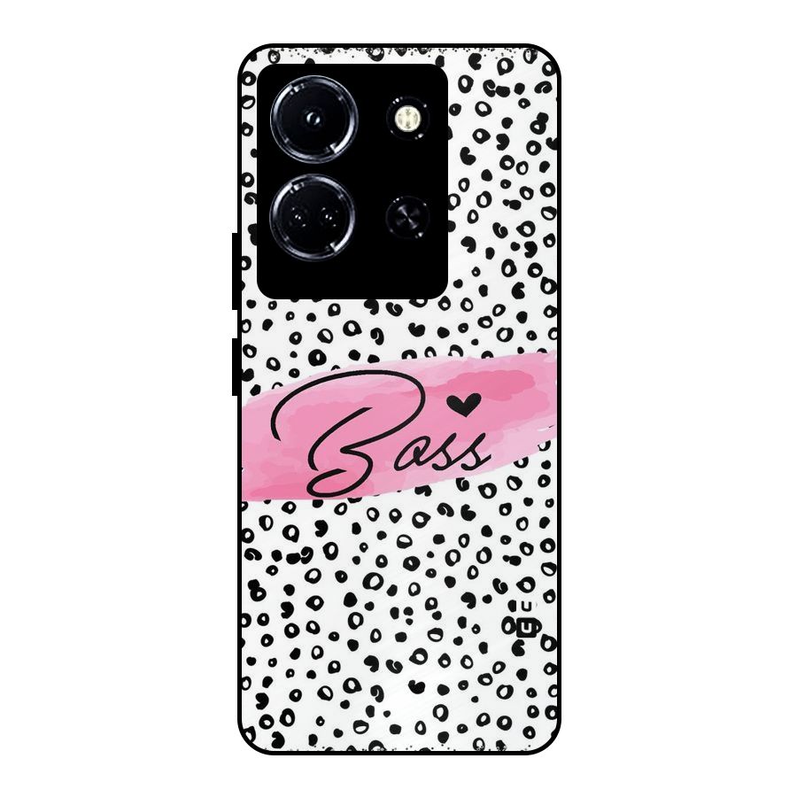 Polka Boss Metal Back Case for Infinix Note 30 5G