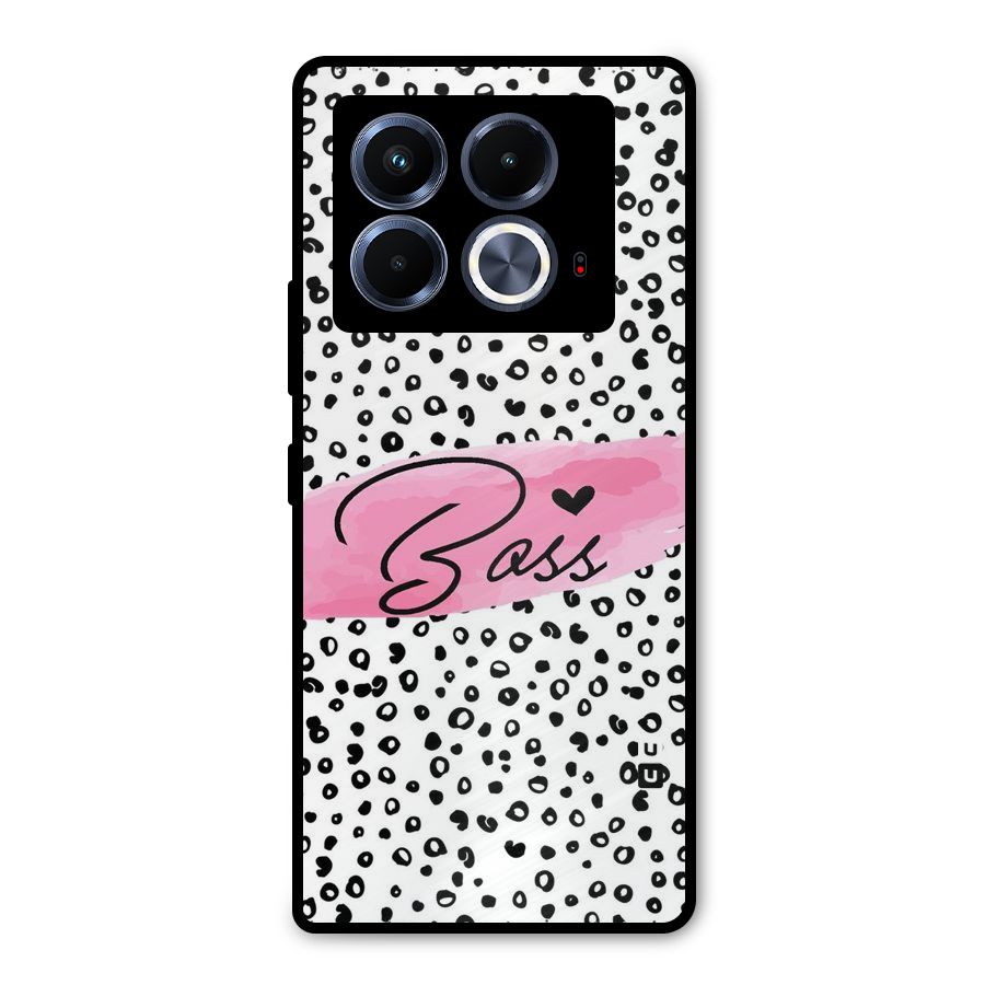 Polka Boss Metal Back Case for Infinix Note 40 5G