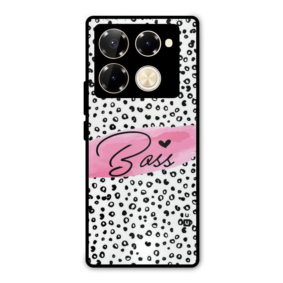 Polka Boss Metal Back Case for Infinix Note 40 Pro Plus