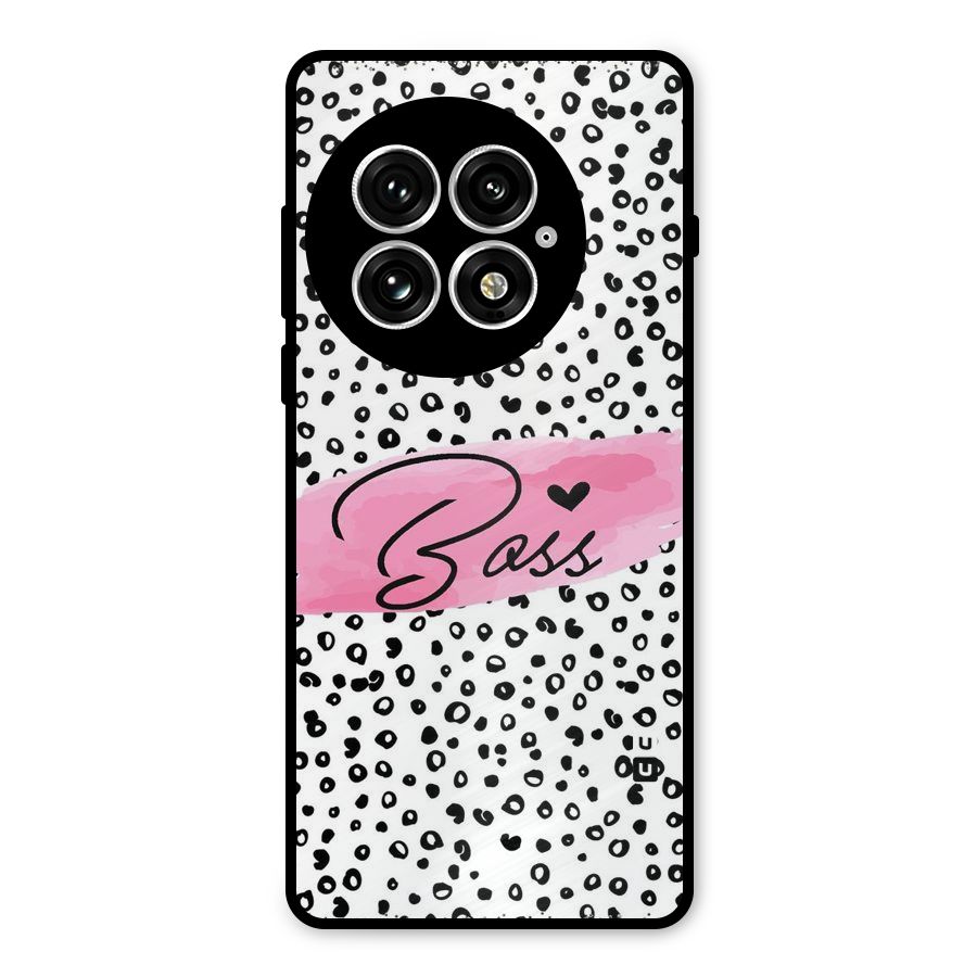 Polka Boss Metal Back Case for OnePlus 13
